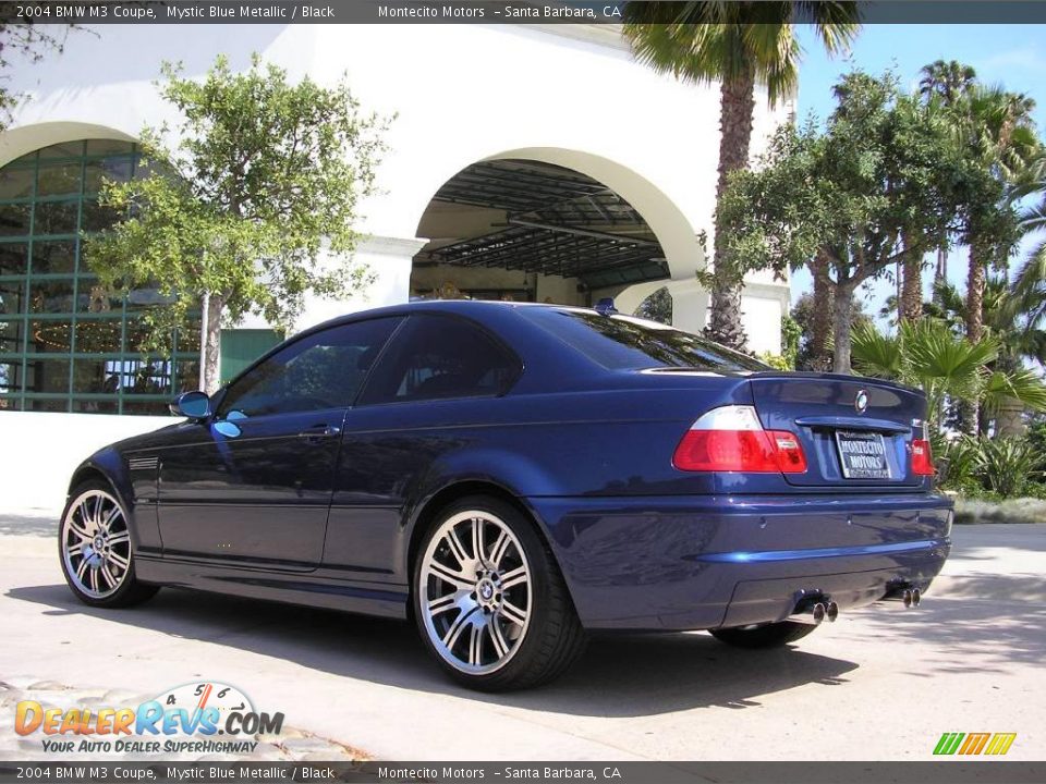 2004 BMW M3 Coupe Mystic Blue Metallic / Black Photo #10