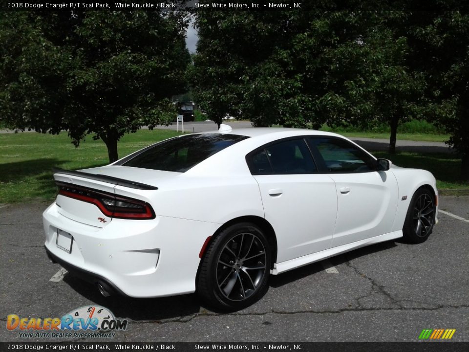 2018 Dodge Charger R/T Scat Pack White Knuckle / Black Photo #6