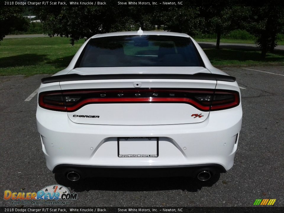 2018 Dodge Charger R/T Scat Pack White Knuckle / Black Photo #7