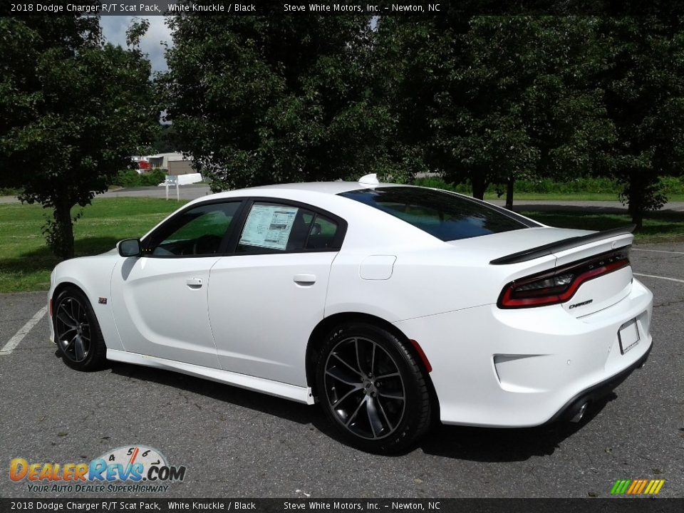 2018 Dodge Charger R/T Scat Pack White Knuckle / Black Photo #8