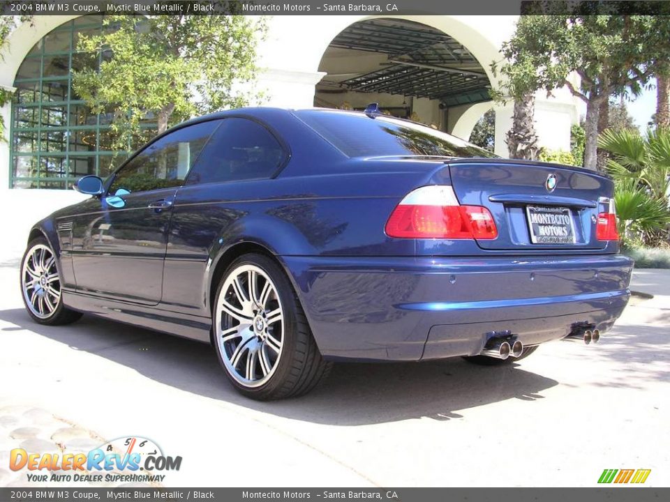 2004 BMW M3 Coupe Mystic Blue Metallic / Black Photo #11