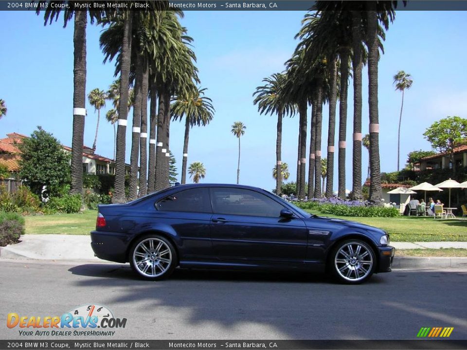 2004 BMW M3 Coupe Mystic Blue Metallic / Black Photo #13