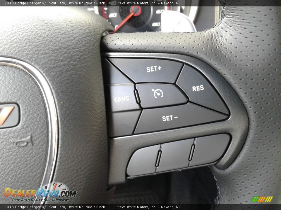 2018 Dodge Charger R/T Scat Pack White Knuckle / Black Photo #19