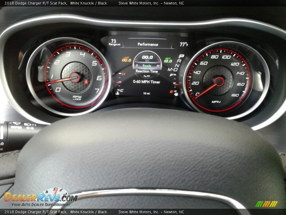 2018 Dodge Charger R/T Scat Pack White Knuckle / Black Photo #20