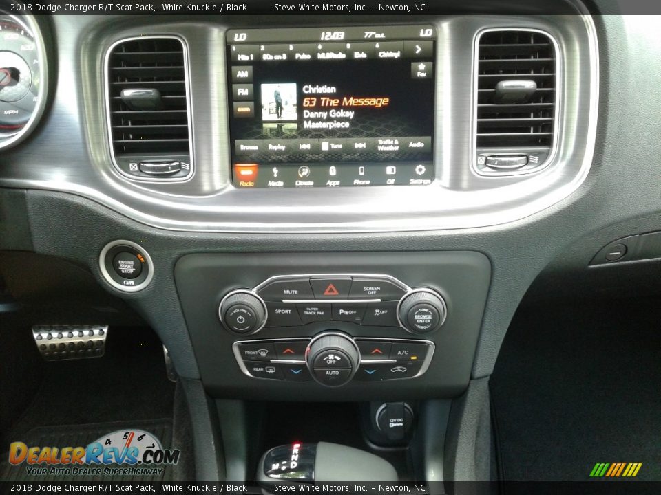 2018 Dodge Charger R/T Scat Pack White Knuckle / Black Photo #21