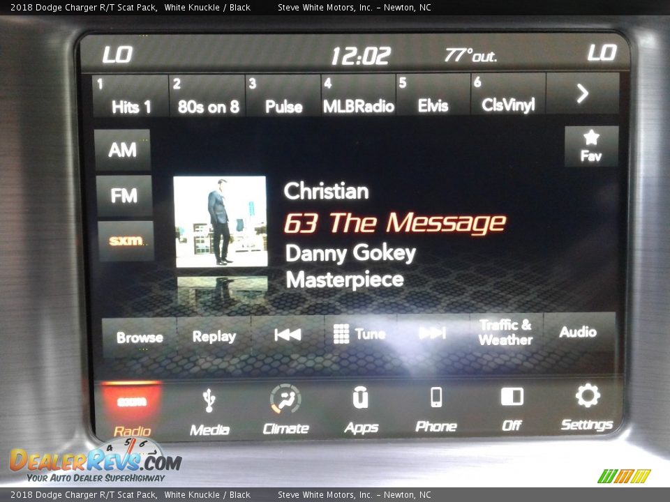 2018 Dodge Charger R/T Scat Pack White Knuckle / Black Photo #22