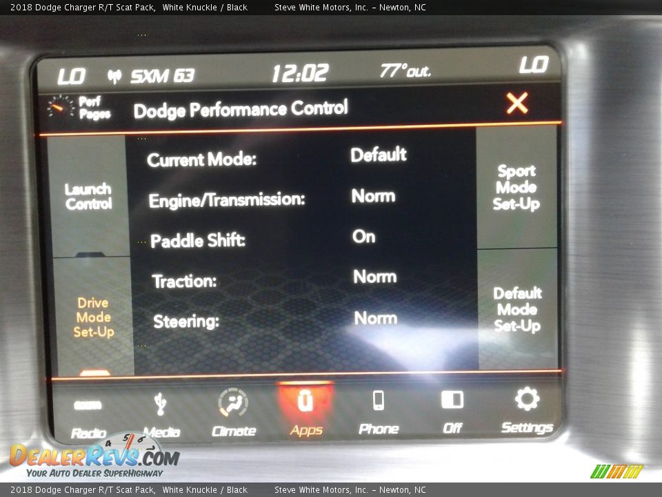 2018 Dodge Charger R/T Scat Pack White Knuckle / Black Photo #26