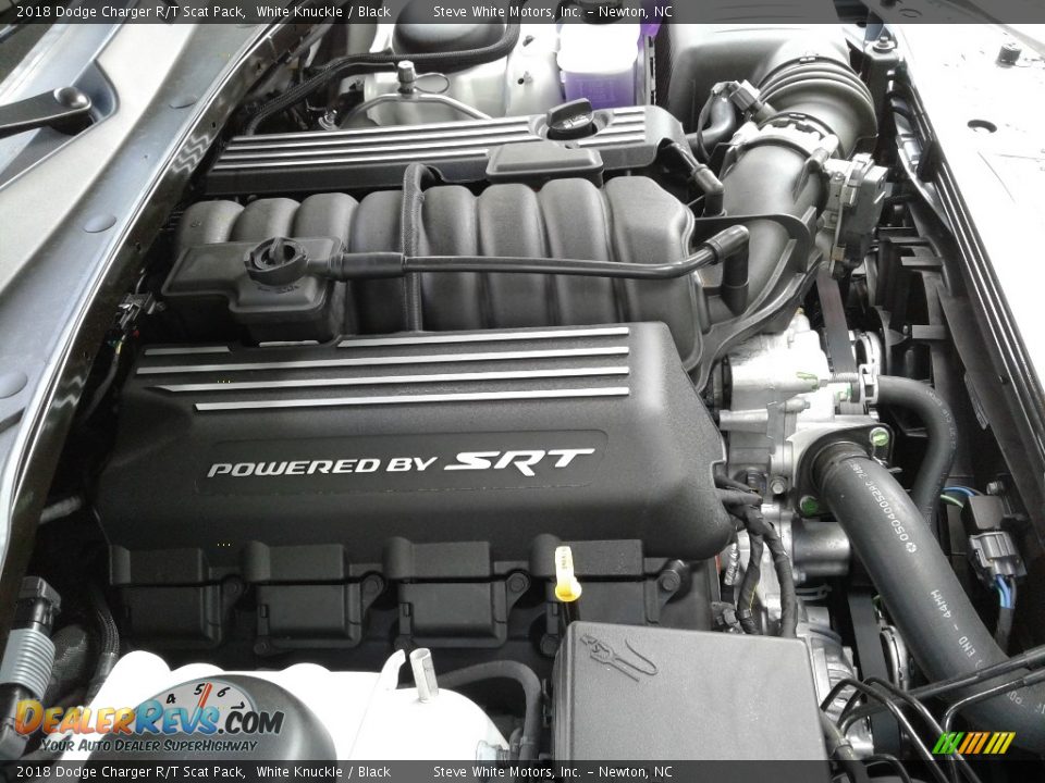 2018 Dodge Charger R/T Scat Pack White Knuckle / Black Photo #31
