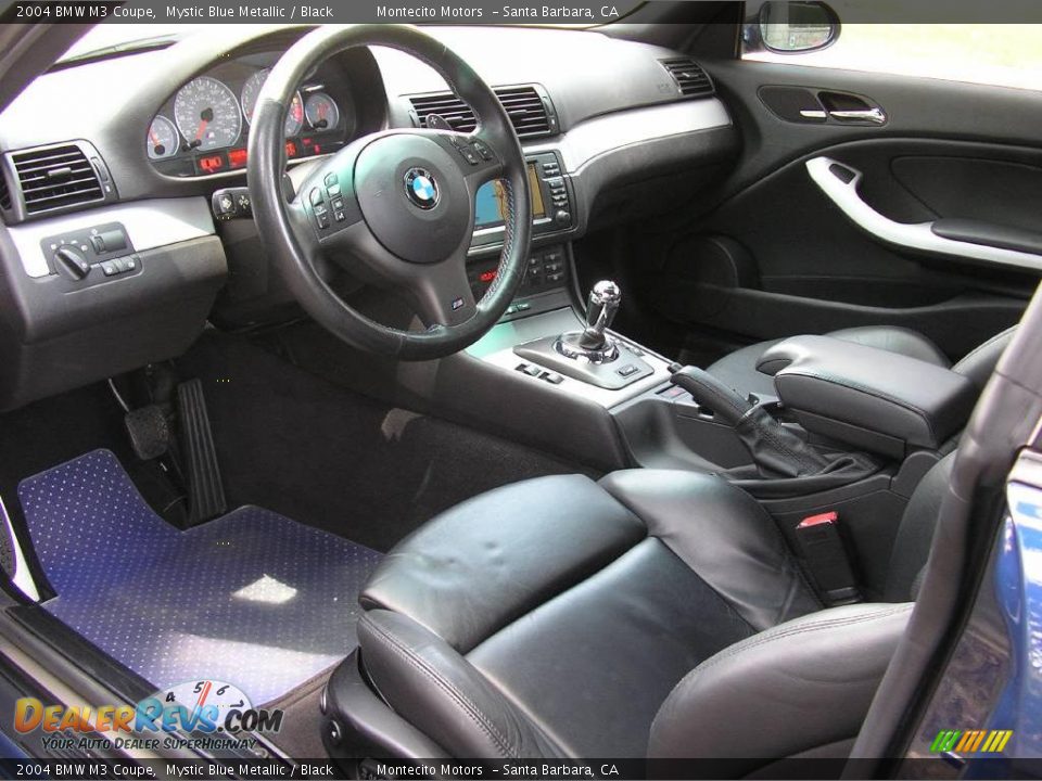 2004 BMW M3 Coupe Mystic Blue Metallic / Black Photo #17