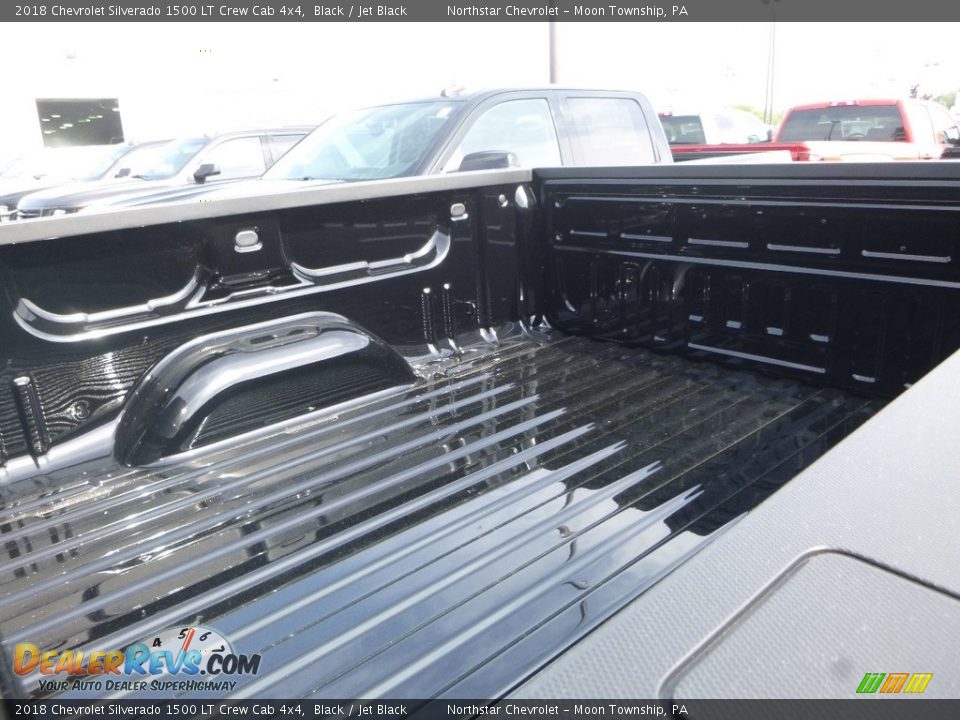 2018 Chevrolet Silverado 1500 LT Crew Cab 4x4 Black / Jet Black Photo #11
