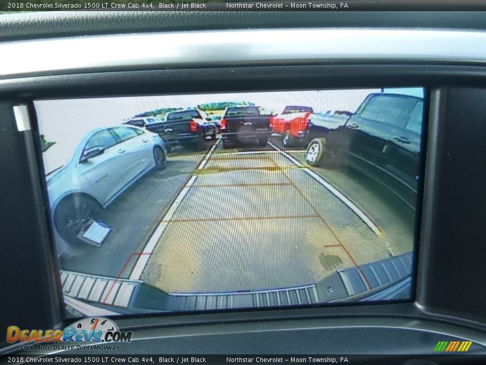 2018 Chevrolet Silverado 1500 LT Crew Cab 4x4 Black / Jet Black Photo #18