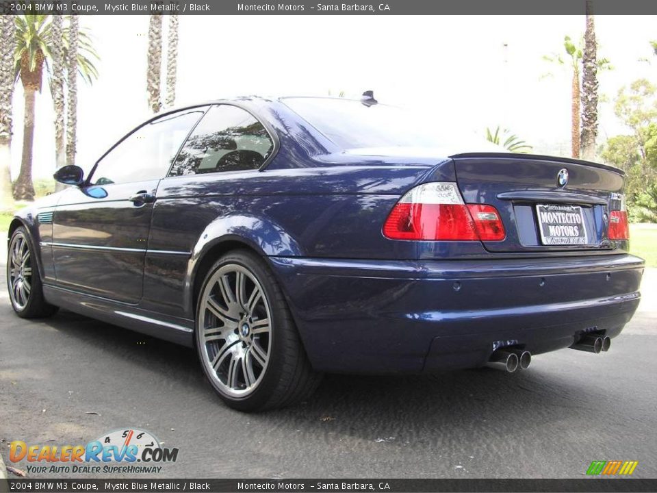 2004 BMW M3 Coupe Mystic Blue Metallic / Black Photo #21