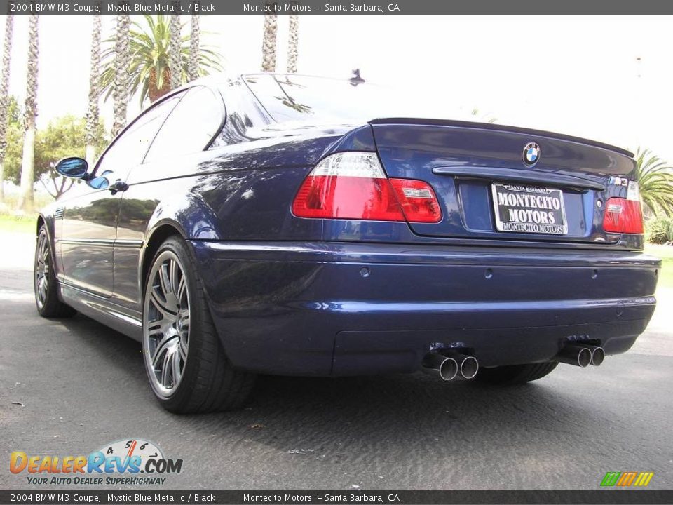 2004 BMW M3 Coupe Mystic Blue Metallic / Black Photo #22