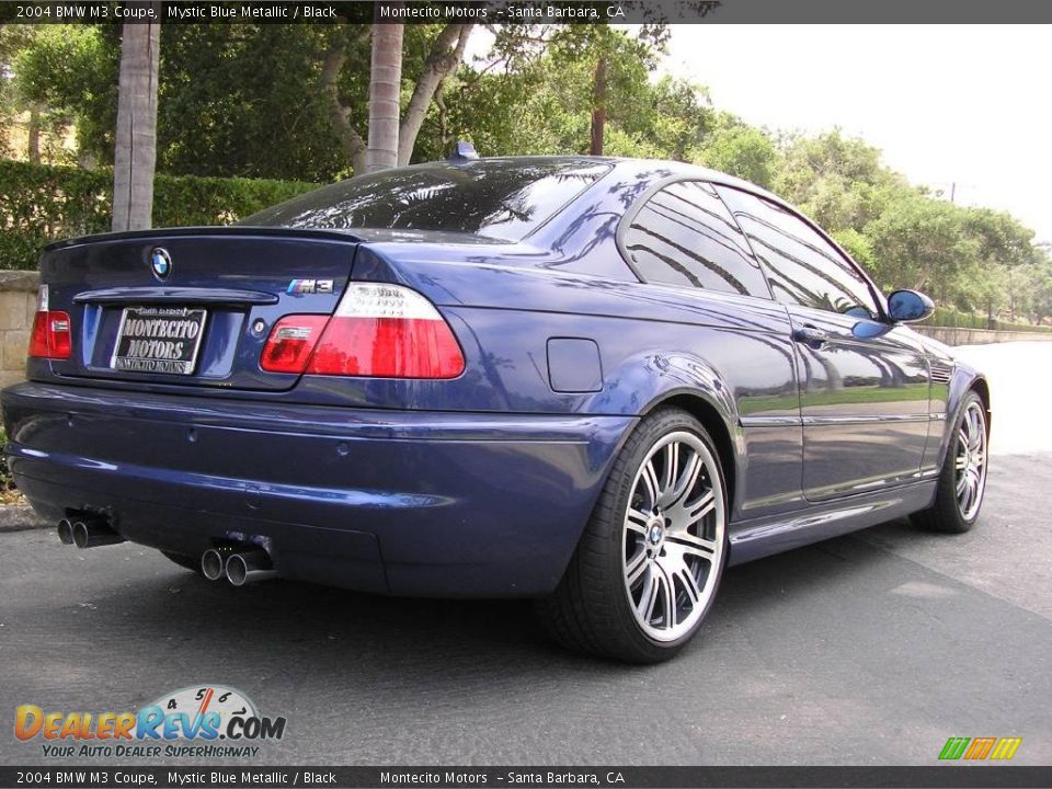 2004 BMW M3 Coupe Mystic Blue Metallic / Black Photo #24