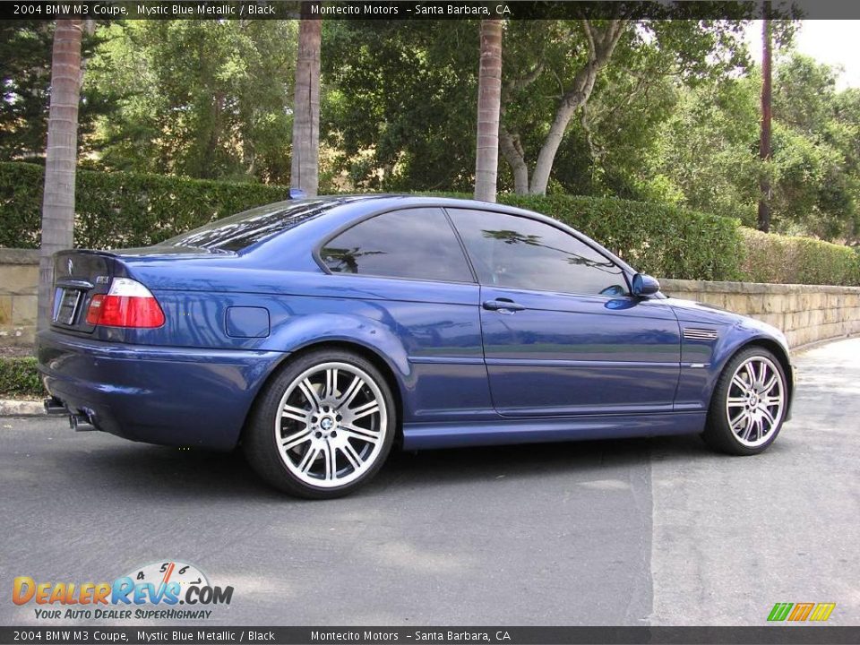 2004 BMW M3 Coupe Mystic Blue Metallic / Black Photo #25