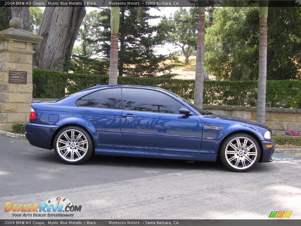 2004 BMW M3 Coupe Mystic Blue Metallic / Black Photo #26