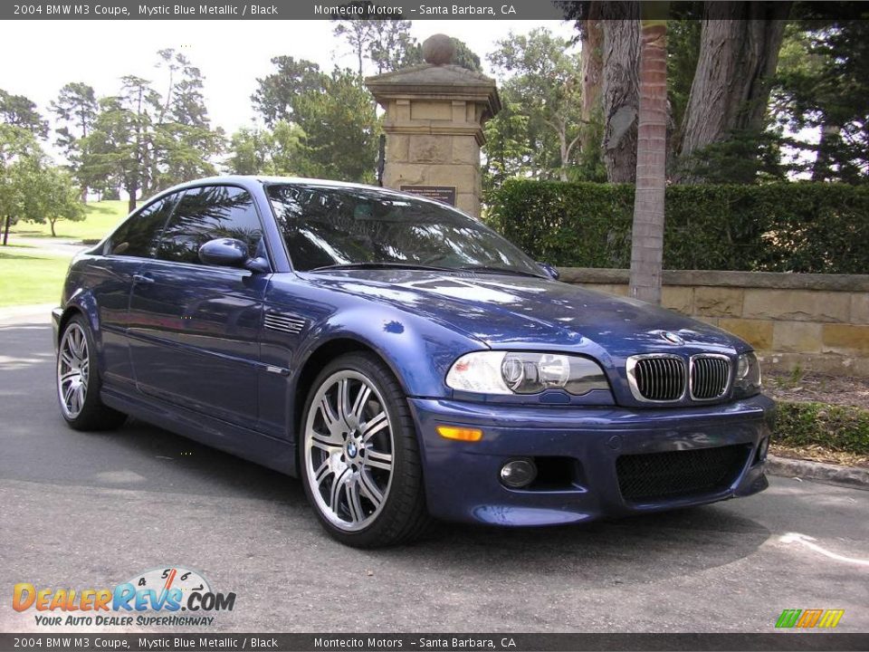 2004 BMW M3 Coupe Mystic Blue Metallic / Black Photo #28