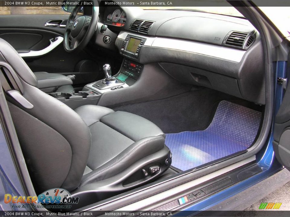2004 BMW M3 Coupe Mystic Blue Metallic / Black Photo #29