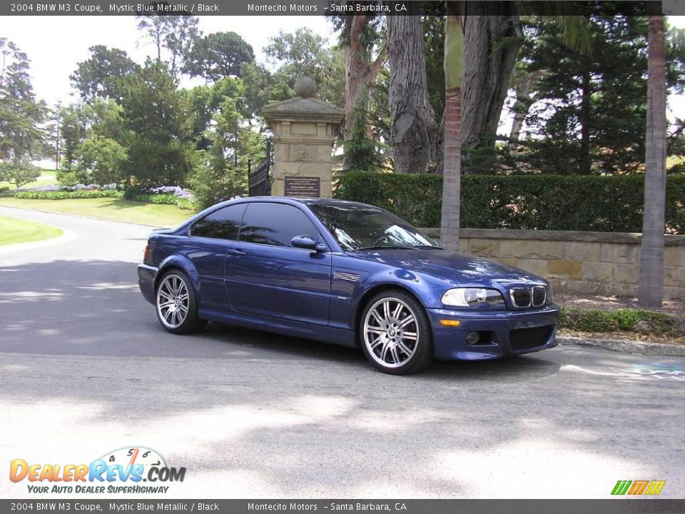 2004 BMW M3 Coupe Mystic Blue Metallic / Black Photo #32