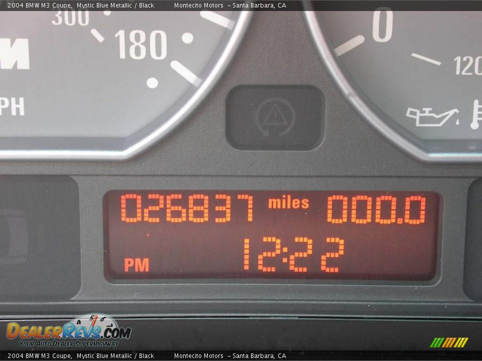 2004 BMW M3 Coupe Mystic Blue Metallic / Black Photo #34