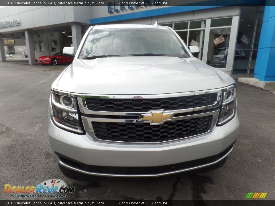 2018 Chevrolet Tahoe LS 4WD Silver Ice Metallic / Jet Black Photo #3