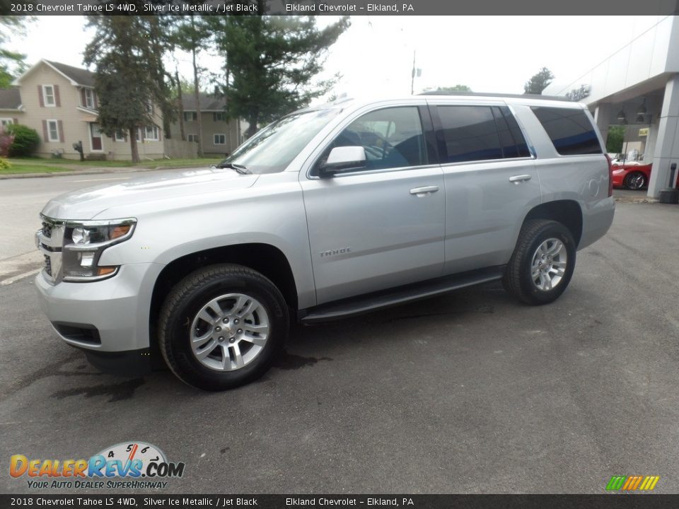 2018 Chevrolet Tahoe LS 4WD Silver Ice Metallic / Jet Black Photo #5
