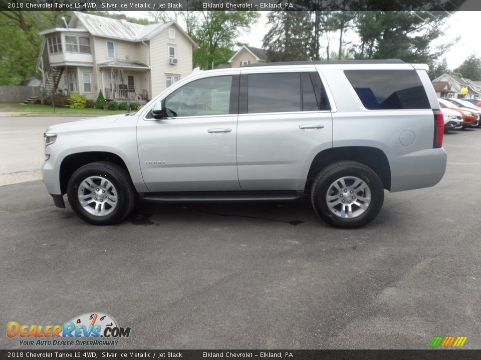2018 Chevrolet Tahoe LS 4WD Silver Ice Metallic / Jet Black Photo #6
