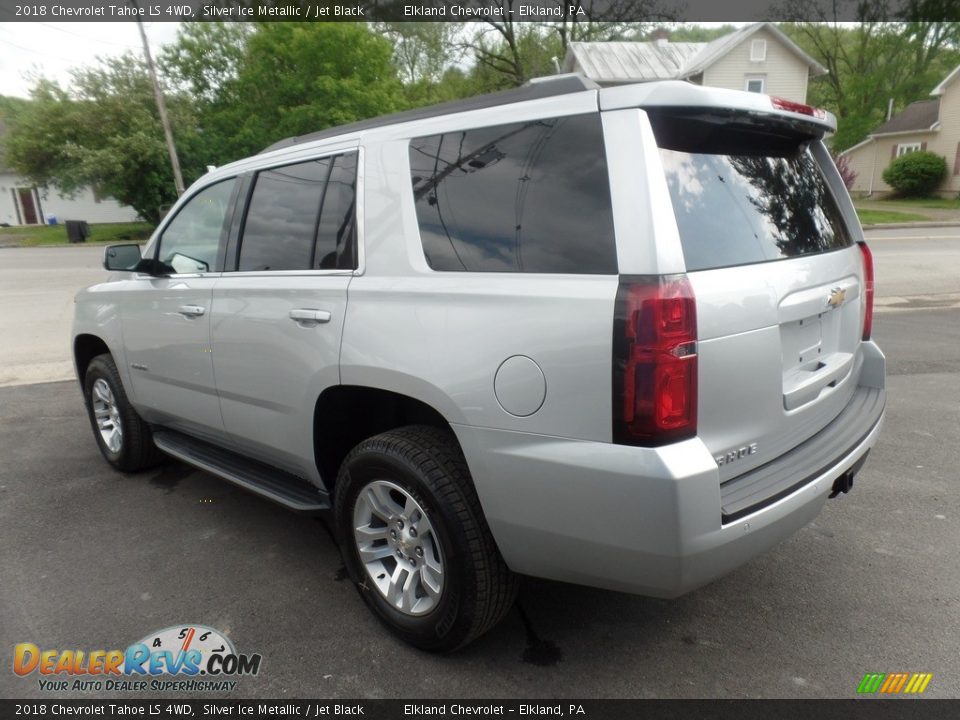 2018 Chevrolet Tahoe LS 4WD Silver Ice Metallic / Jet Black Photo #7