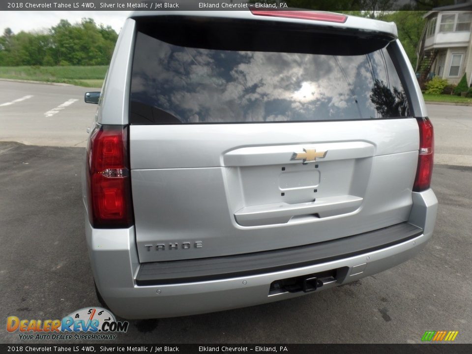2018 Chevrolet Tahoe LS 4WD Silver Ice Metallic / Jet Black Photo #8