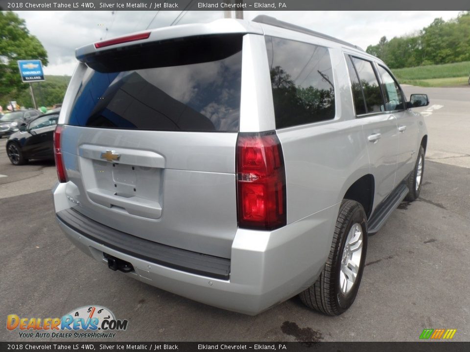 2018 Chevrolet Tahoe LS 4WD Silver Ice Metallic / Jet Black Photo #9