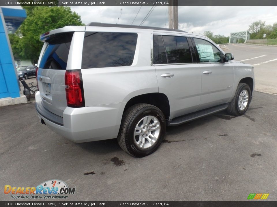 2018 Chevrolet Tahoe LS 4WD Silver Ice Metallic / Jet Black Photo #10