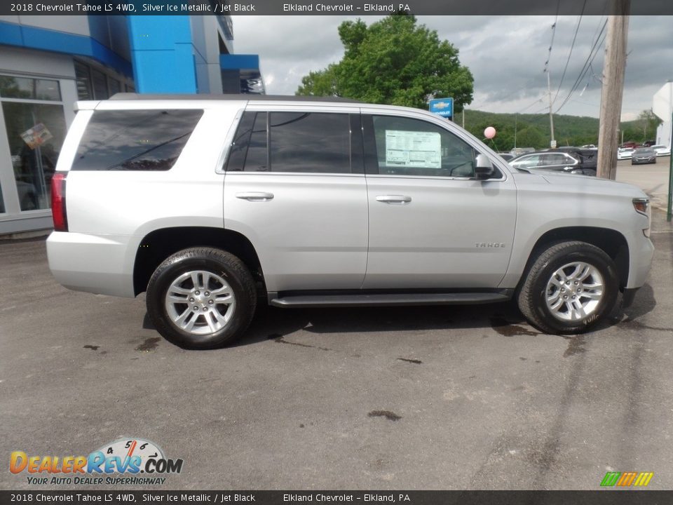 2018 Chevrolet Tahoe LS 4WD Silver Ice Metallic / Jet Black Photo #11