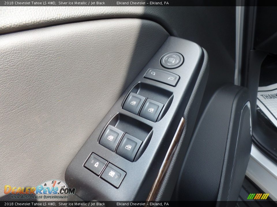 2018 Chevrolet Tahoe LS 4WD Silver Ice Metallic / Jet Black Photo #23