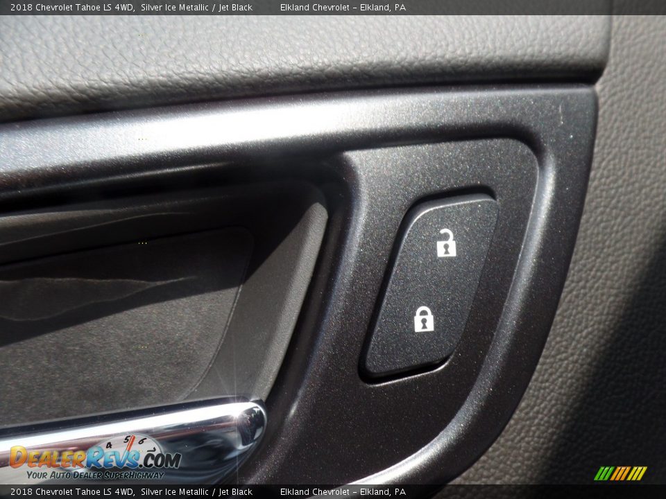 2018 Chevrolet Tahoe LS 4WD Silver Ice Metallic / Jet Black Photo #24