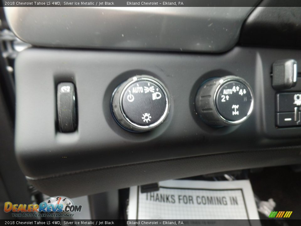 2018 Chevrolet Tahoe LS 4WD Silver Ice Metallic / Jet Black Photo #27