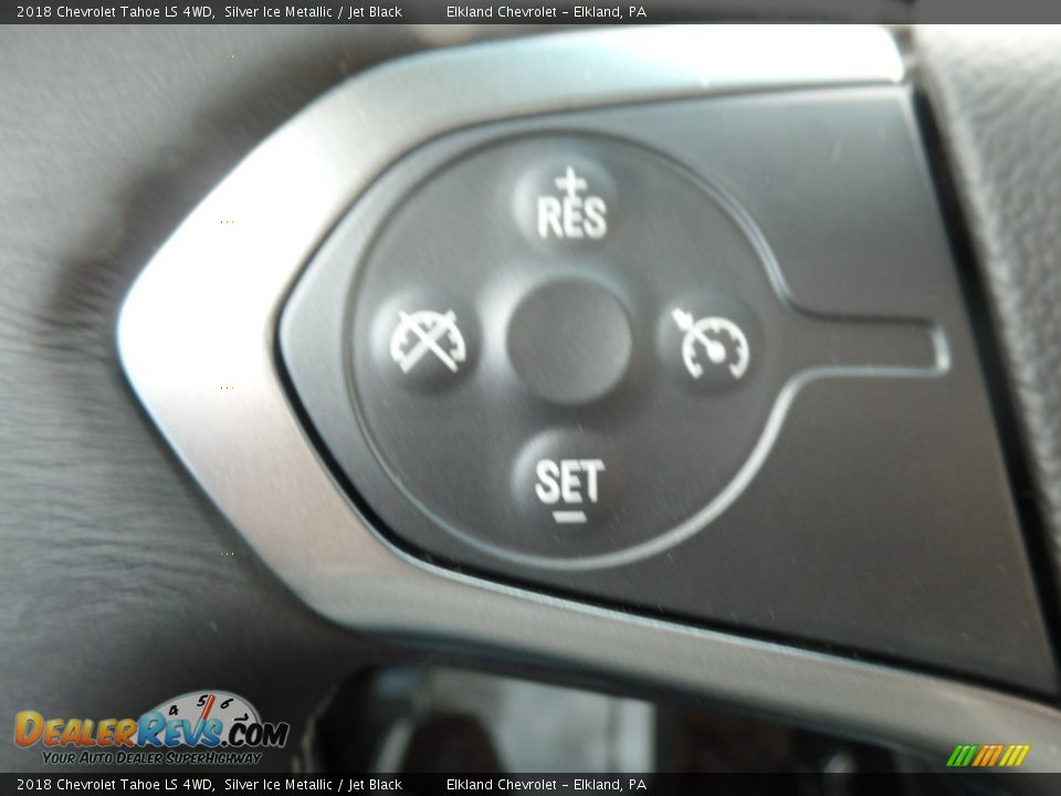 2018 Chevrolet Tahoe LS 4WD Silver Ice Metallic / Jet Black Photo #29