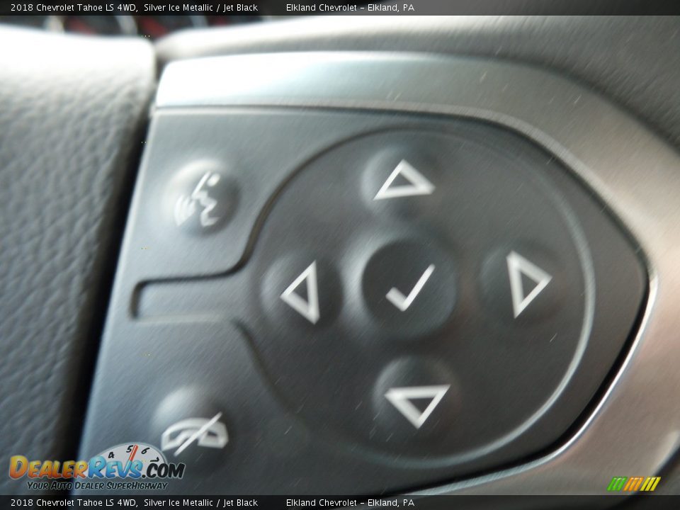 2018 Chevrolet Tahoe LS 4WD Silver Ice Metallic / Jet Black Photo #30