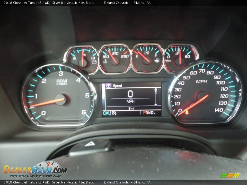2018 Chevrolet Tahoe LS 4WD Silver Ice Metallic / Jet Black Photo #32