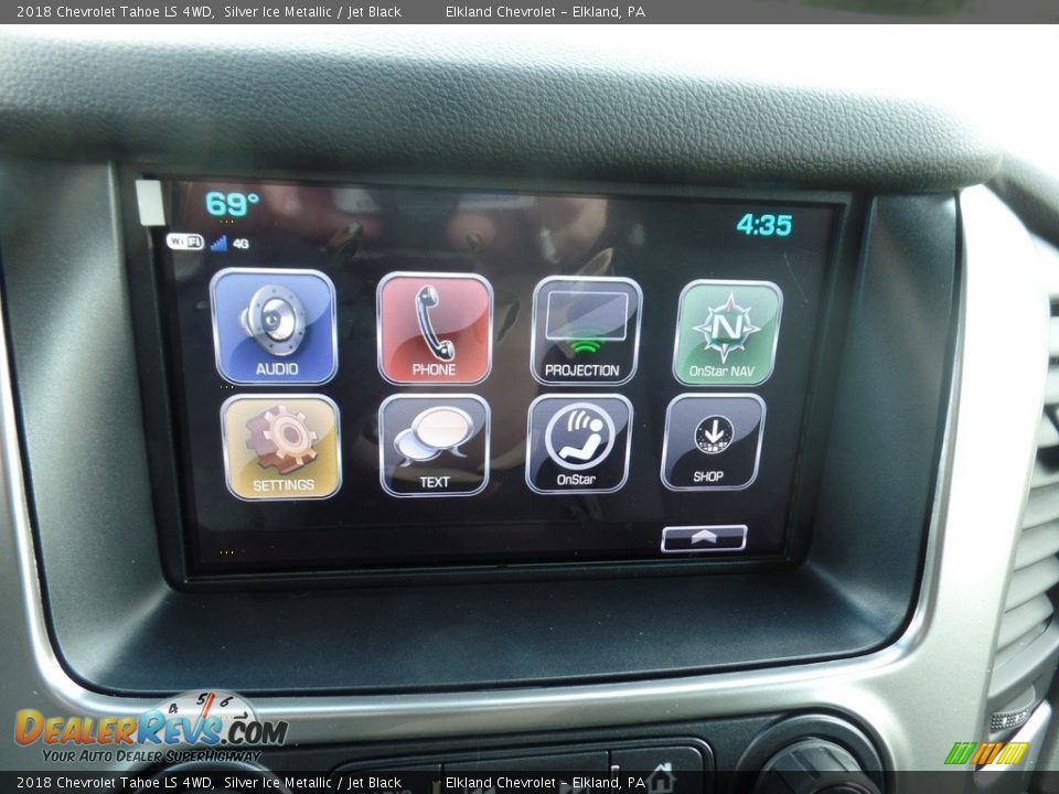2018 Chevrolet Tahoe LS 4WD Silver Ice Metallic / Jet Black Photo #33