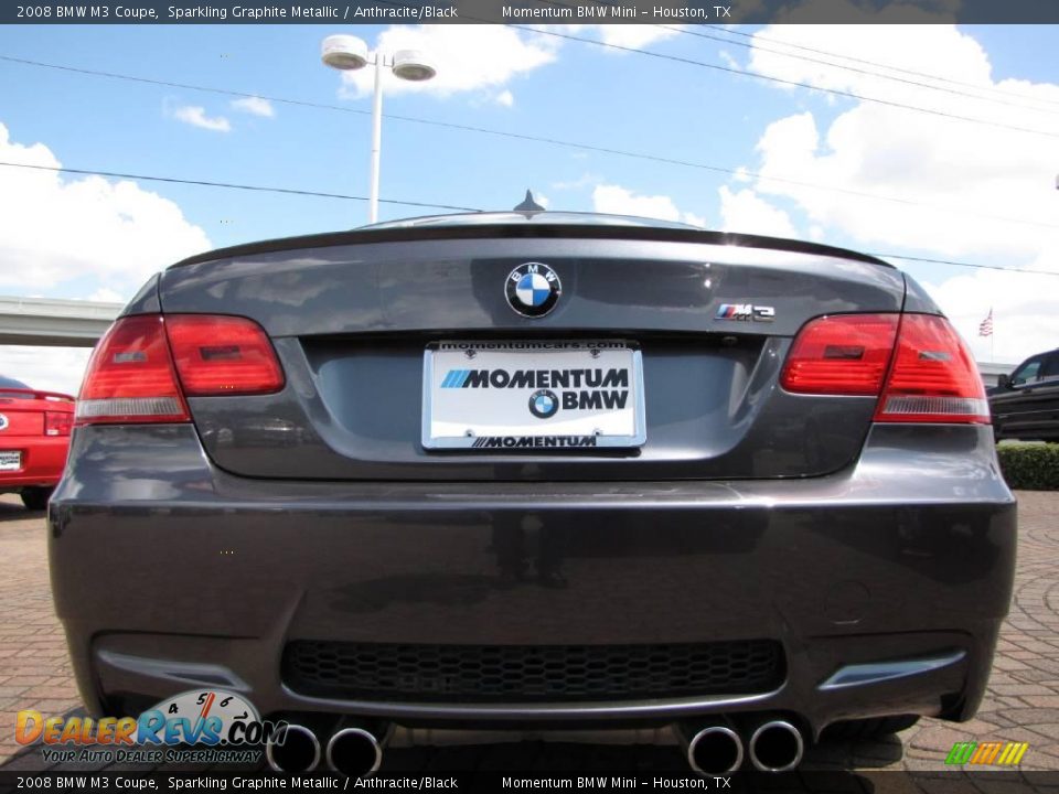 2008 BMW M3 Coupe Sparkling Graphite Metallic / Anthracite/Black Photo #4