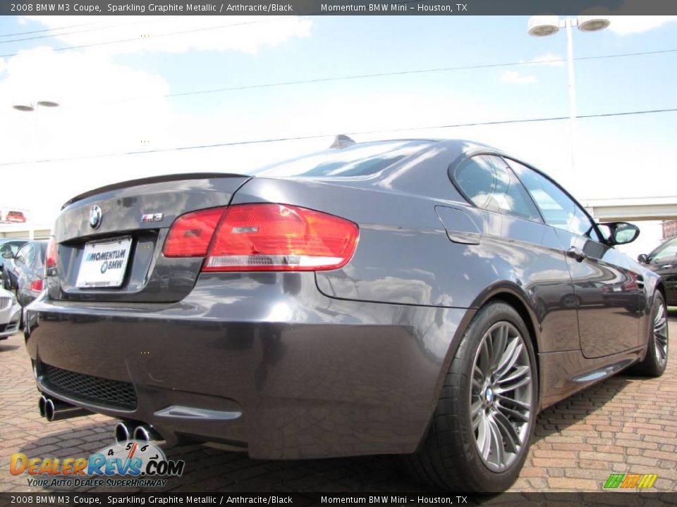 2008 BMW M3 Coupe Sparkling Graphite Metallic / Anthracite/Black Photo #5