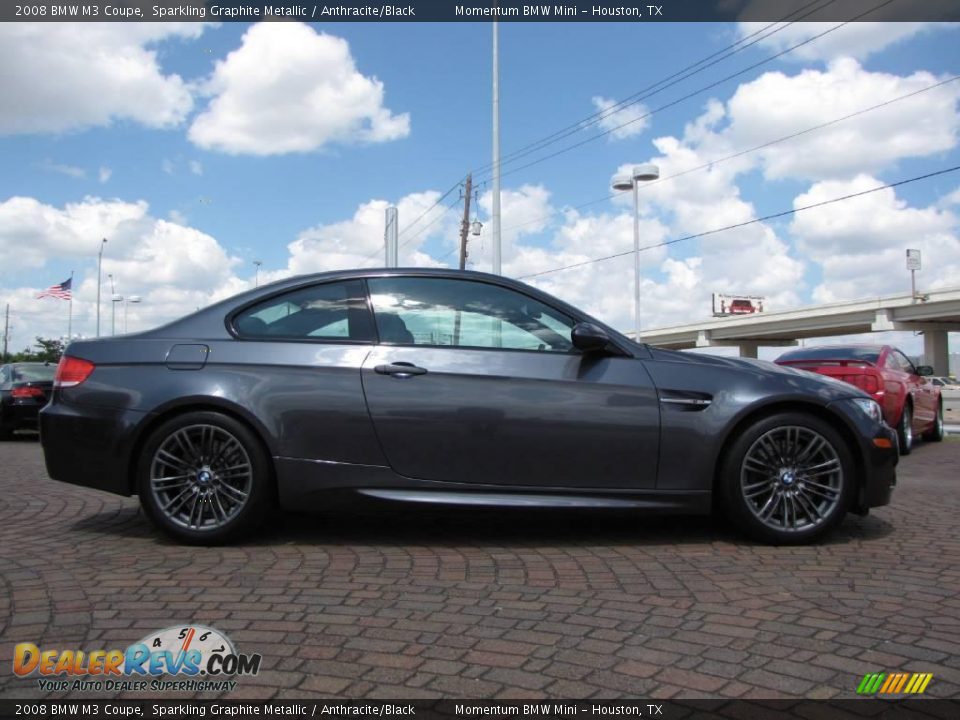 2008 BMW M3 Coupe Sparkling Graphite Metallic / Anthracite/Black Photo #6