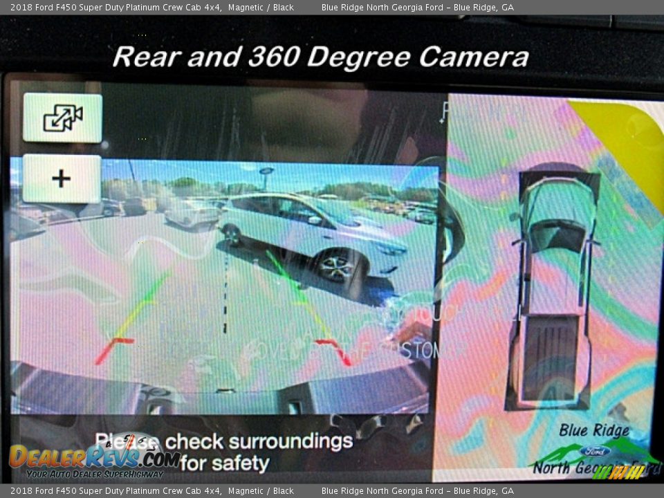 2018 Ford F450 Super Duty Platinum Crew Cab 4x4 Magnetic / Black Photo #17