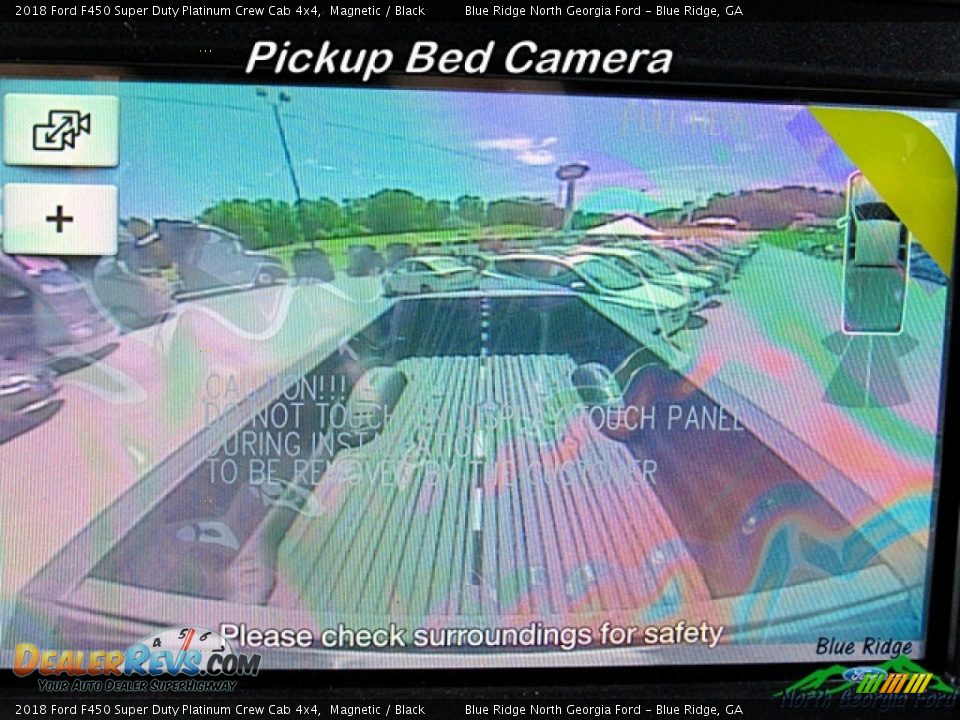 2018 Ford F450 Super Duty Platinum Crew Cab 4x4 Magnetic / Black Photo #18