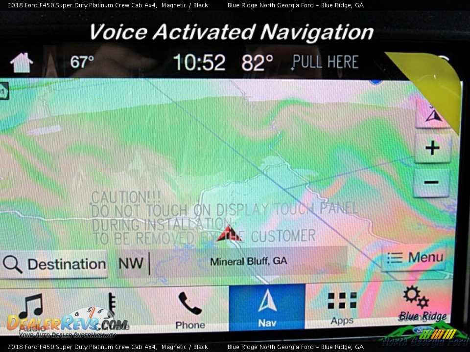2018 Ford F450 Super Duty Platinum Crew Cab 4x4 Magnetic / Black Photo #21