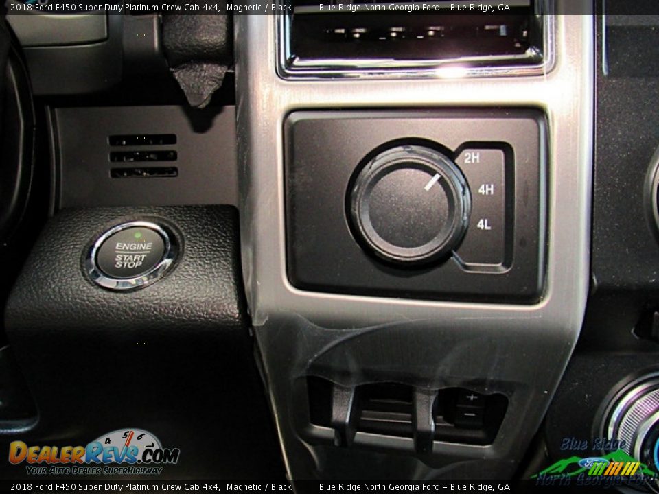 2018 Ford F450 Super Duty Platinum Crew Cab 4x4 Magnetic / Black Photo #23
