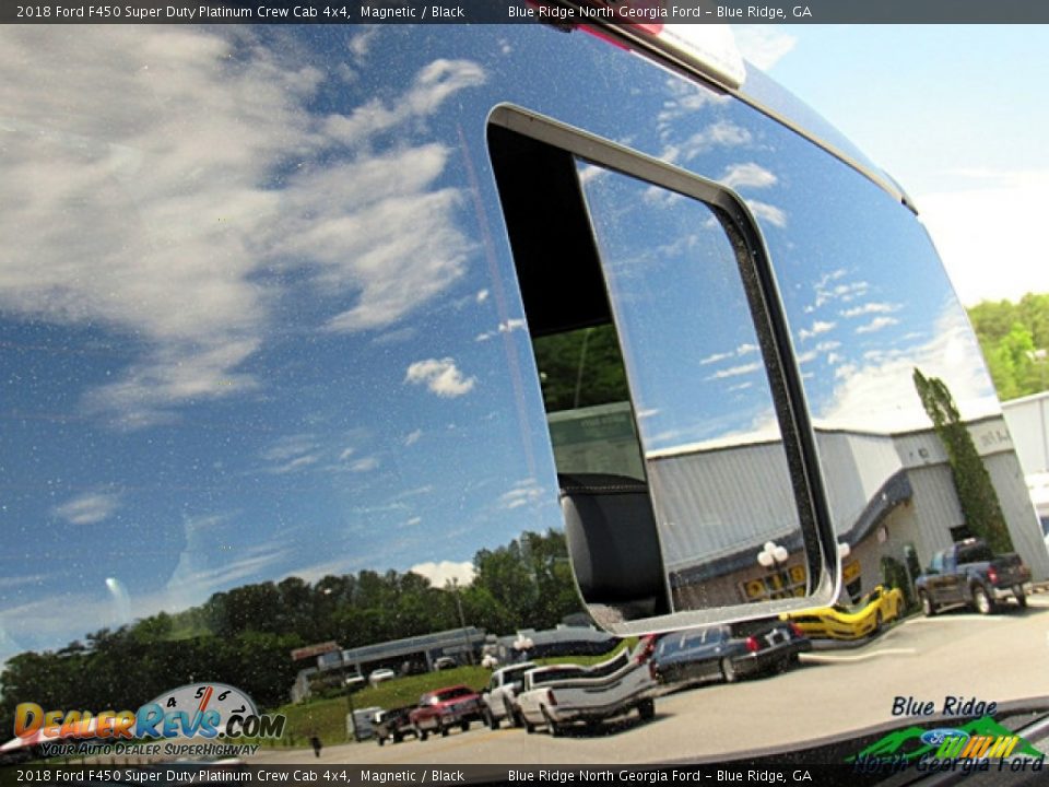 2018 Ford F450 Super Duty Platinum Crew Cab 4x4 Magnetic / Black Photo #25