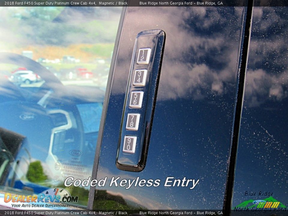 2018 Ford F450 Super Duty Platinum Crew Cab 4x4 Magnetic / Black Photo #26