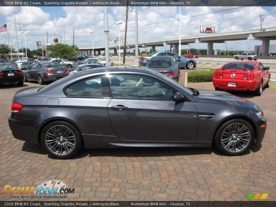 2008 BMW M3 Coupe Sparkling Graphite Metallic / Anthracite/Black Photo #14