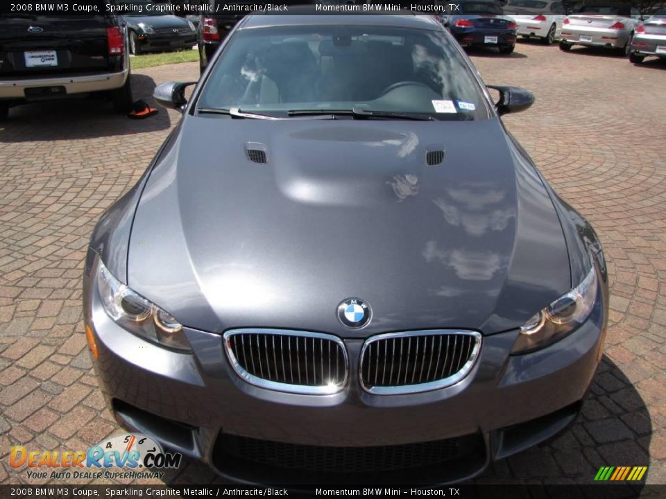 2008 BMW M3 Coupe Sparkling Graphite Metallic / Anthracite/Black Photo #16